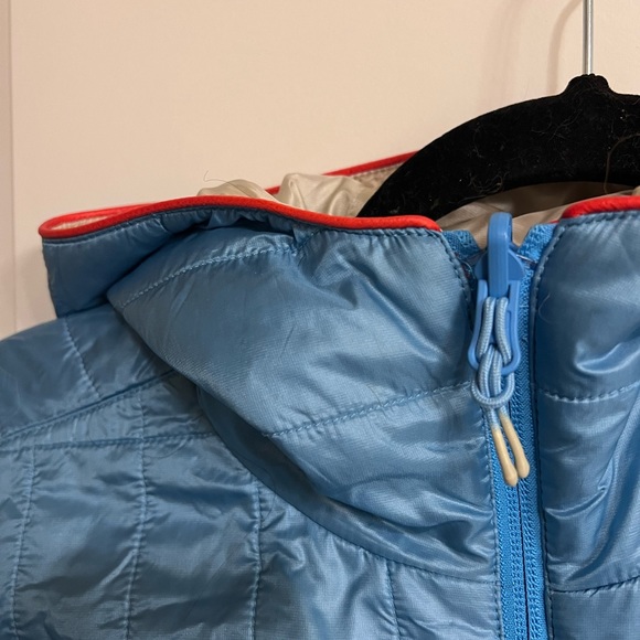 Cotopaxi Blue and Brown Reversible Jacket with Hood XS - Picture 12 of 15